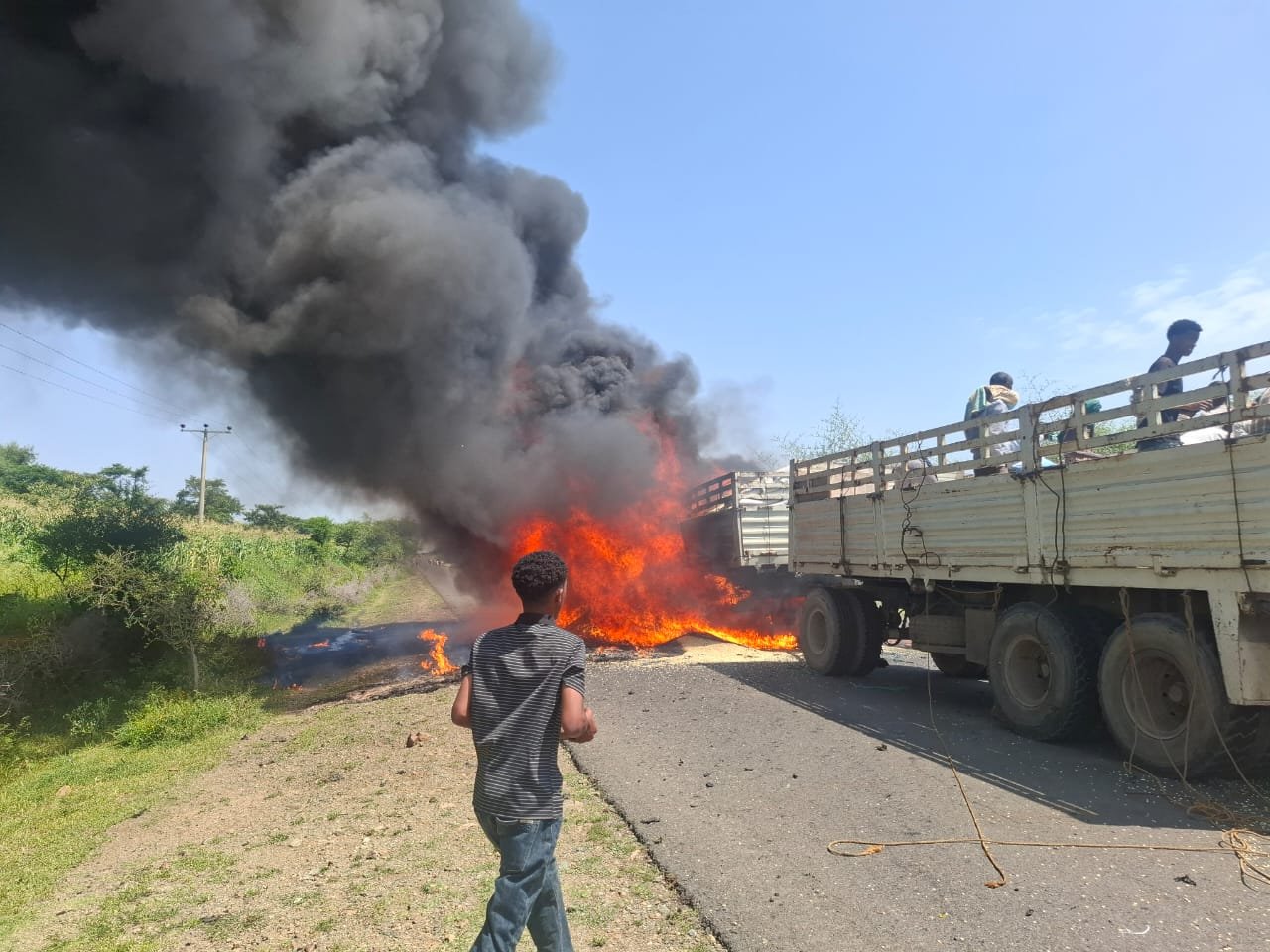 On September 20, 2026, a drone strike carried out by the Federal Government of Ethiopia targeted a humanitarian aid vehicle traveling from Adi Nebried to Adi Daero, near the Crecher site in Northwestern Tigray.