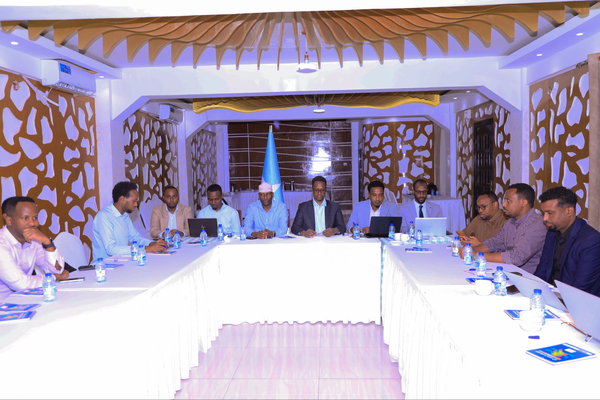 Somalia National Bureau of Statistics (SNBS) convened a coordination meeting in Mogadishu. photo courtesy