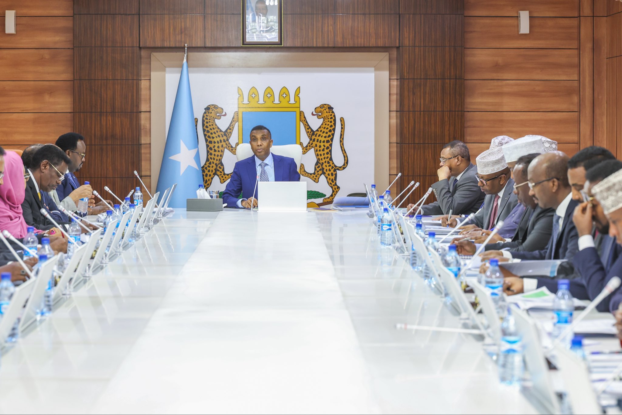 Somali cabinet. photo courtesy: OPM