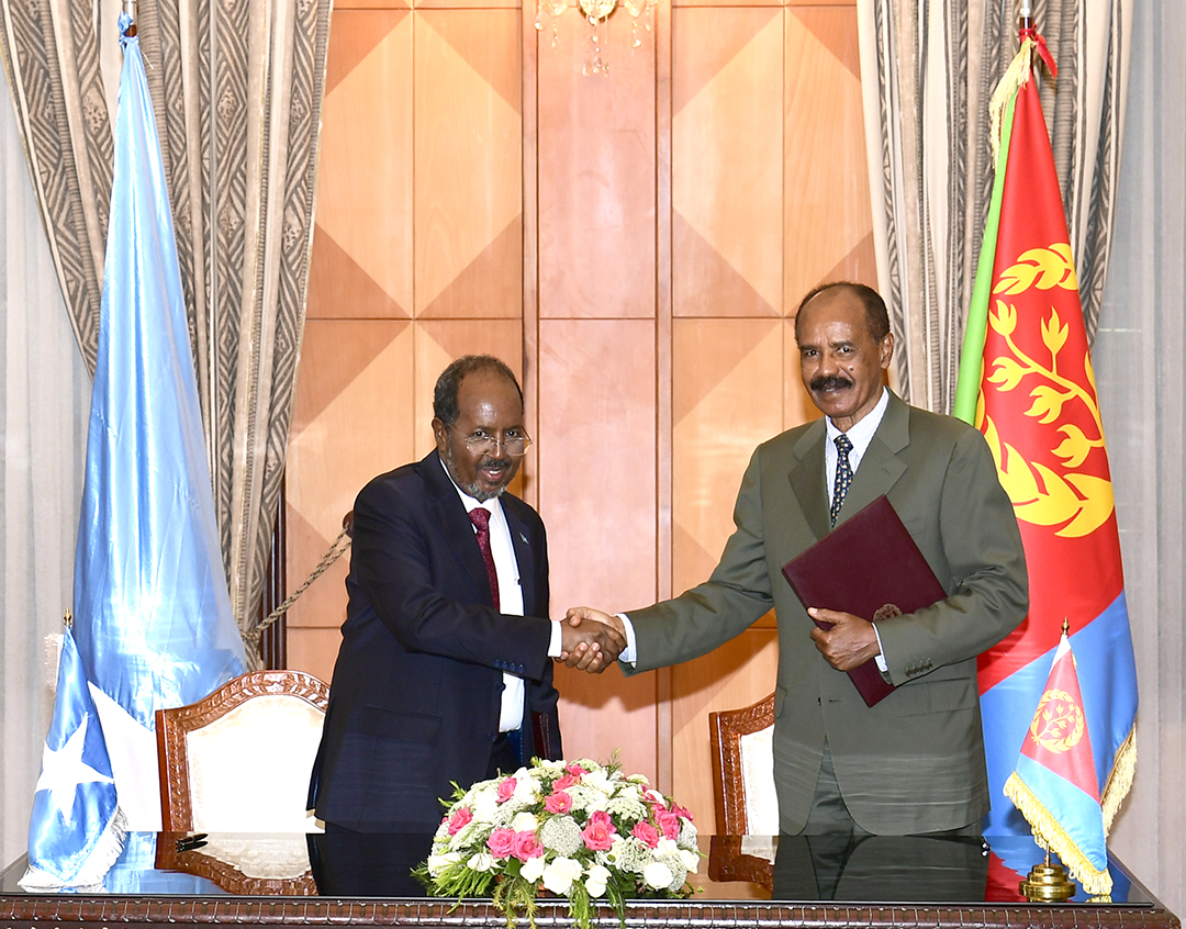 Eritrea-Somalia Joint Statement on the Visit of H. E Hassan Sheikh