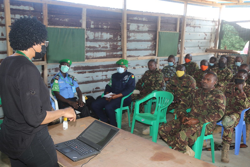 Somalia Amisom Officers Trained On Civilian Protection