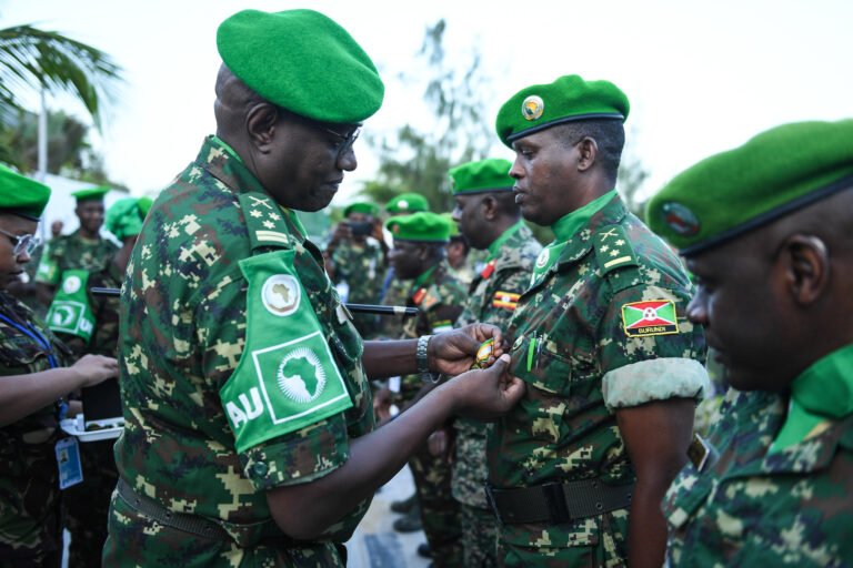 ATMIS honours military and police officers who have completed their Tour of Duty in Somalia