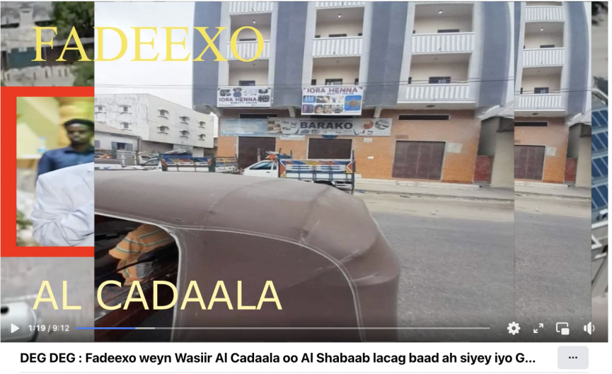 After a heated dispute, Al-Shabaab ordered tenants at Al Adala’s Hawlwadag three-storey apartment property to vacate. After a heated dispute, Al-Shabaab ordered tenants at Al Adala’s Hawlwadag three-storey apartment property to vacate.