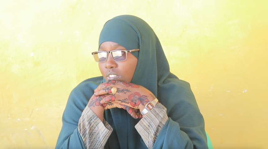 Habibo Sheikh Mohamud, a health professional and women’s rights activist in Garowe. | PHOTO/ KAAB TV.