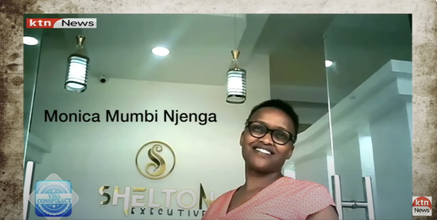 Monica Mumbi Njenga was not a government official but was found to be working at a hair salon outside Nairobi